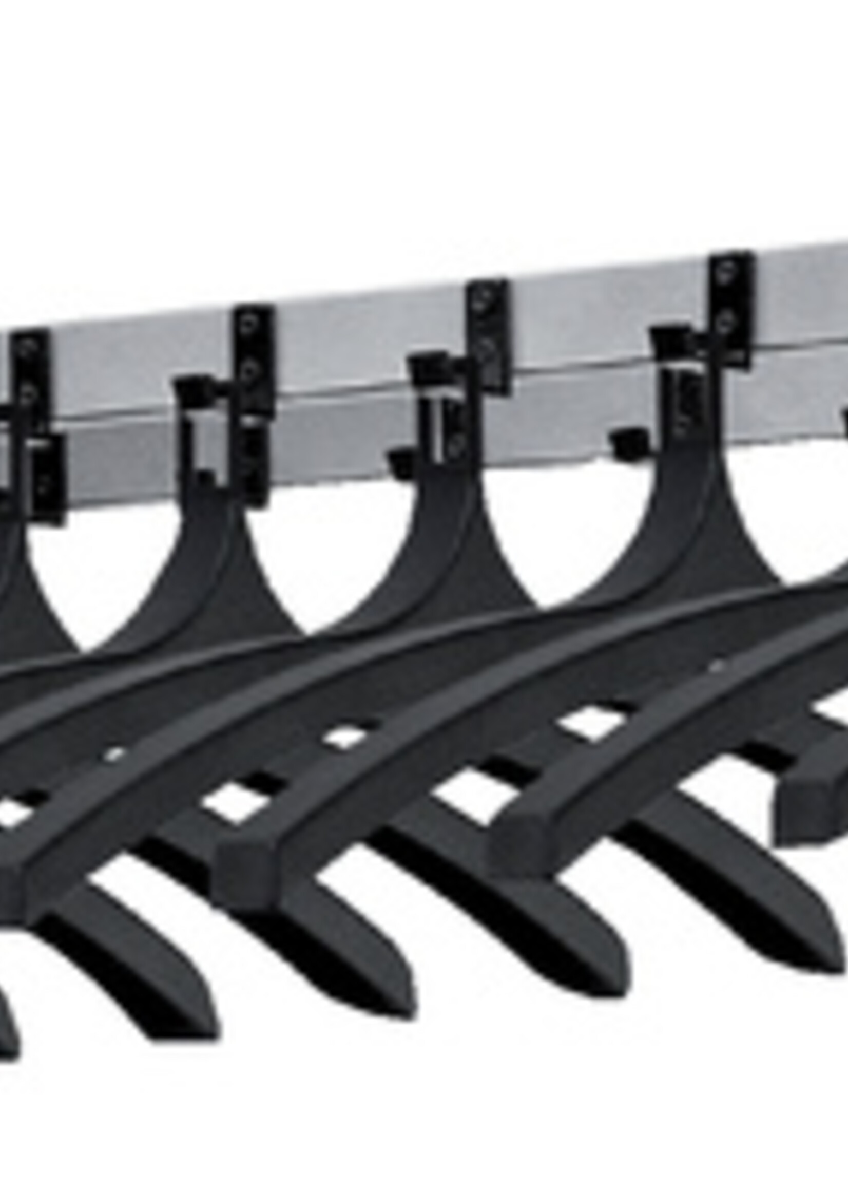 Vepa Bins Kapstok wand VepaBins HIQ19 met 19 haken