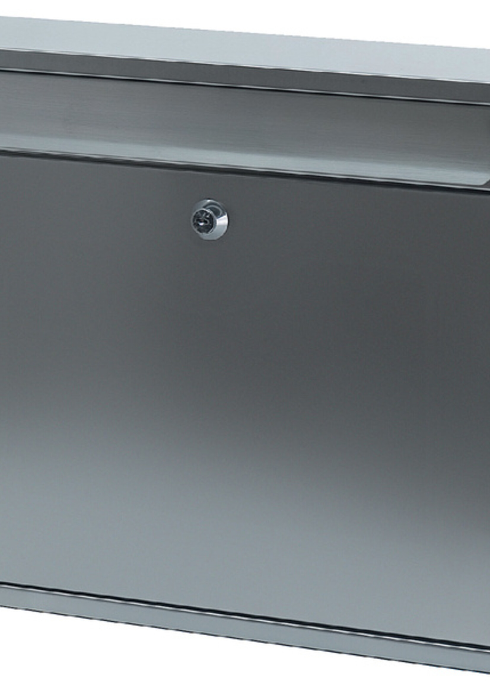 Vepa Bins Wandbrievenbus mat RVS 36x10x31cm