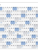 Quantore Jaarplankalender 2026 Quantore A1 84x57cm