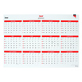 Quantore Jaarplankalender 2025 Quantore 48x68cm