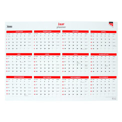 Jaarplankalender 2026 Quantore 48x68cm