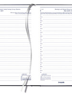 Quantore Agenda 2026 Quantore court 1 jour/1 page noir