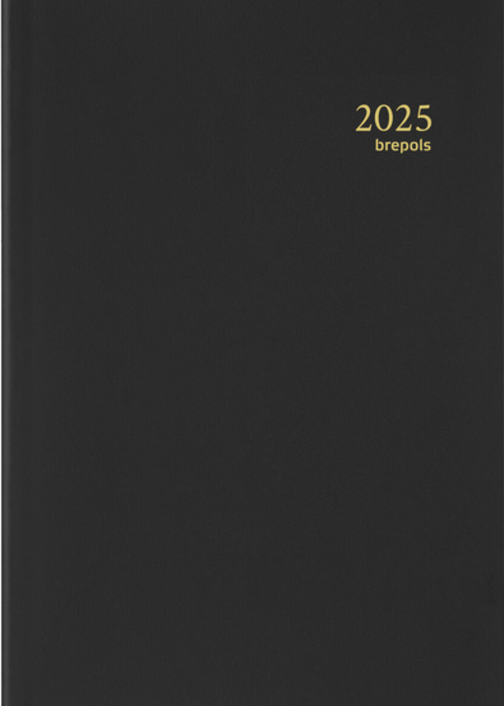 Brepols Agenda 2026 Brepols Breform Seta 1 jour/1 page noir
