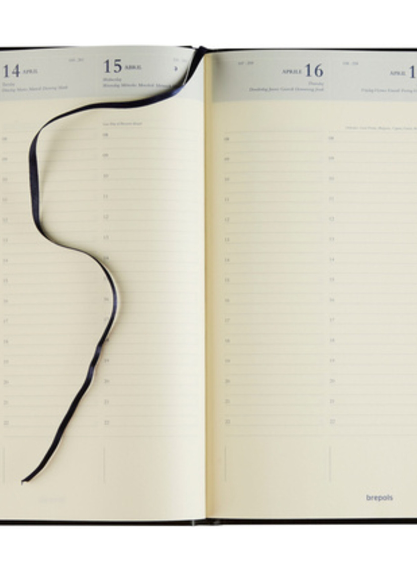 Brepols Agenda 2026 Brepols Concorde Lima 7 jours/2 pages bleu