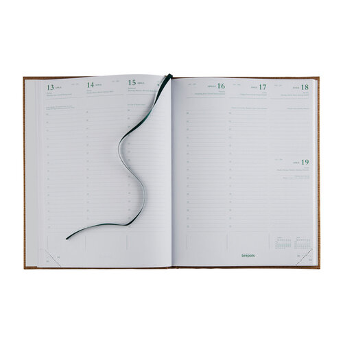 Brepols Agenda 2026 Brepols Ecotiming Kazar 7dagen/2pagina's blauw