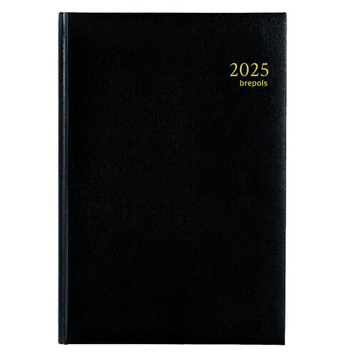 Brepols Agenda 2026 Brepols Minister Lima 1 jour/1 page noir