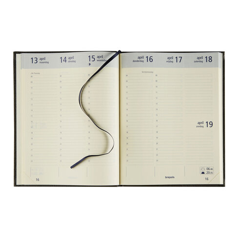 Brepols Agenda 2026 Brepols Optivision Lucca 7dagen/2pagina's assorti