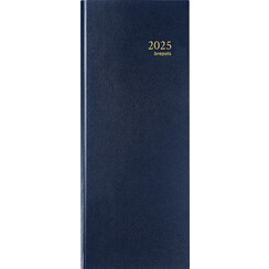 Agenda 2026 Brepols Saturnus Lima 1dag/1pagina blauw