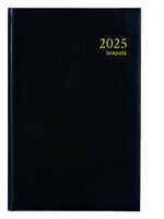 Brepols Agenda 2026 Brepols Saturnus Lima 2dagen/1pagina zwart