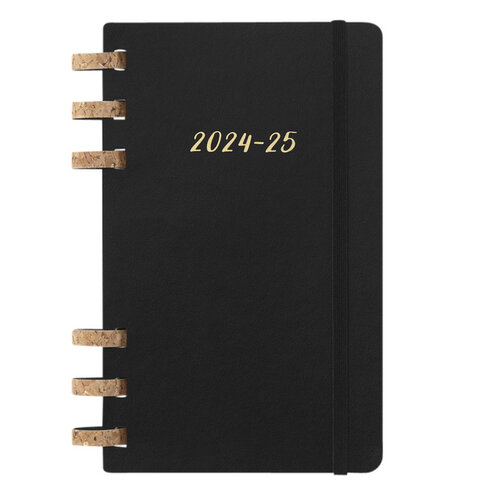 Moleskine Agenda 2024/2025 Moleskine 12 mois Academic Planner 7j/2p large souple noir