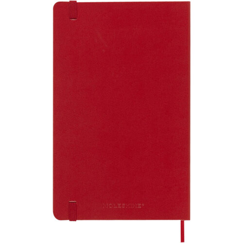 Moleskine Agenda 2025 Moleskine 12 mois Planner Weekly 7j/1p Large rigide rouge écarlate