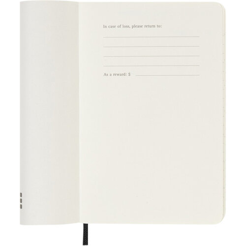 Moleskine Agenda 2025 Moleskine 12M Planner Weekly 7dagen/1pagina pocket sc black