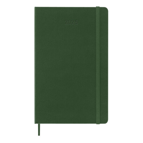 Moleskine Agenda 2025 Moleskine 12 mois Planner Weekly 7j/1p Large rigide vert myrte