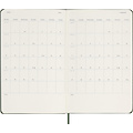 Moleskine Agenda 2025 Moleskine 12M Planner Weekly 7dagen/1pagina large hc myrtle green