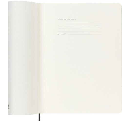 Moleskine Agenda 2024/2025 Moleskine 18M Planner Weekly 7dagen/1pagina extra large sc black