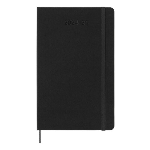 Moleskine Agenda 2024/2025 Moleskine 18M Planner Weekly 7dagen/1pagina large hc black