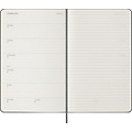 Moleskine Agenda 2024/2025 Moleskine 18M Planner Weekly 7dagen/1pagina large hc black