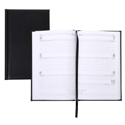 Ryam Agenda 2026 Ryam Efficiency Baladek 7 jours/2 pages noir