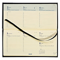 Quantore Agenda de poche 2026 Quantore 7 jours/2 pages paysage noir