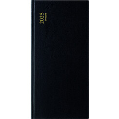 Agenda 2026 Brepols Breprint Lima 14 mois 7 jours/2 pages noir