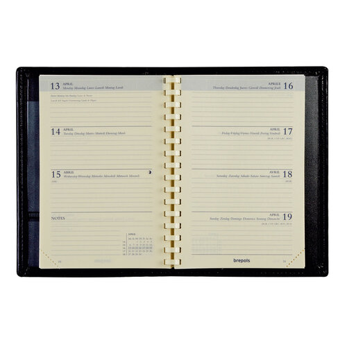Brepols Recharge agenda 2026 Brepols Delta 7 jours/2 pages