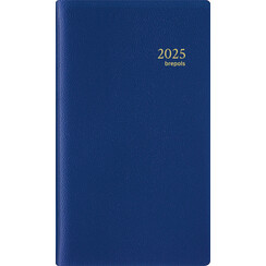 Agenda 2026 Brepols Plan-O-Rama Genova 1 mois/2 pages assorti