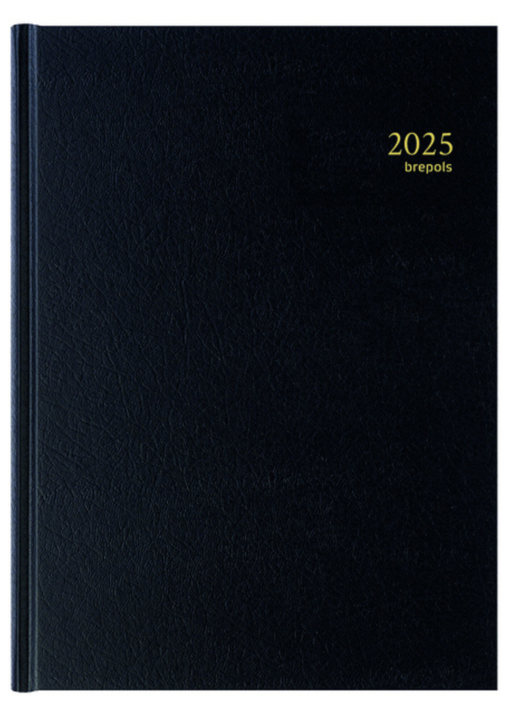 Brepols Agenda 2026 Brepols Bremax Santex A4 1 jour/1 page 4 colonnes noir