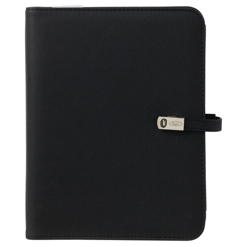 Kalpa Organiseur Kalpa A5 inclusif agenda 2025-2026 7 jours/2 pages nervuré noir