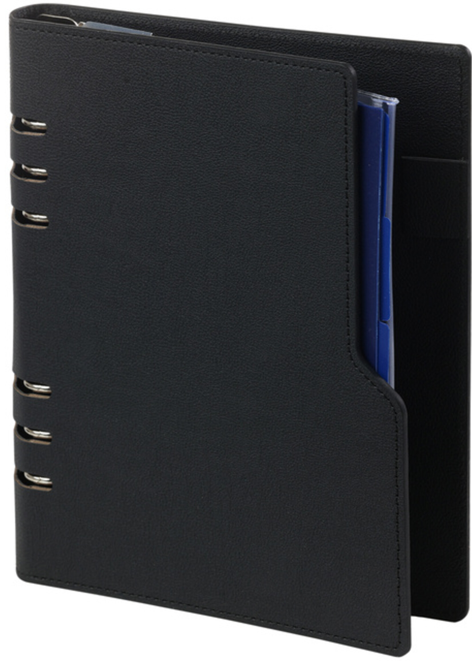 Kalpa Organiseur Kalpa Clipbook A4 inclusif agenda 2025-2026 7 jours/2 pages nervuré noir