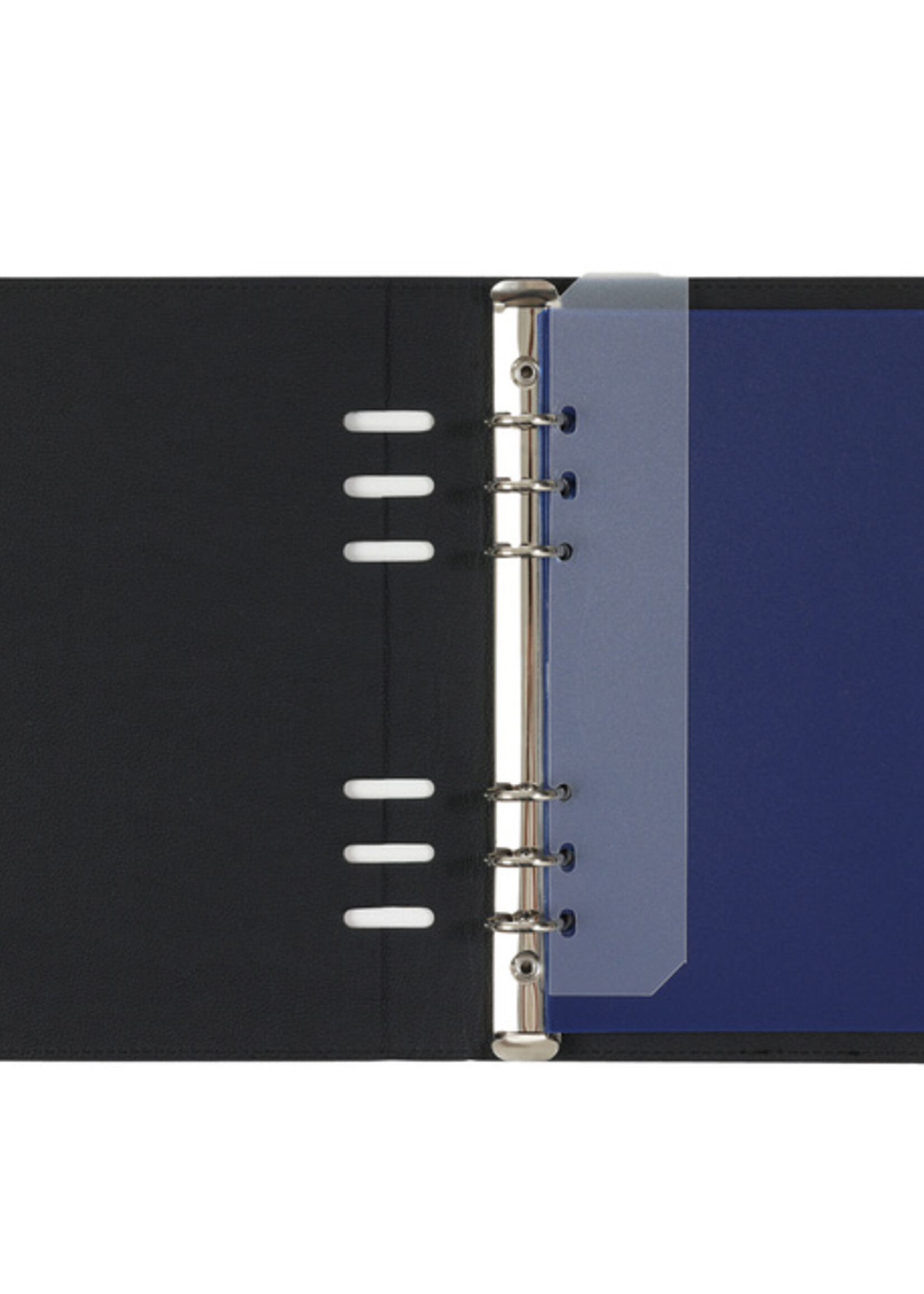 Kalpa Organiseur Kalpa Clipbook A4 inclusif agenda 2025-2026 7 jours/2 pages nervuré noir