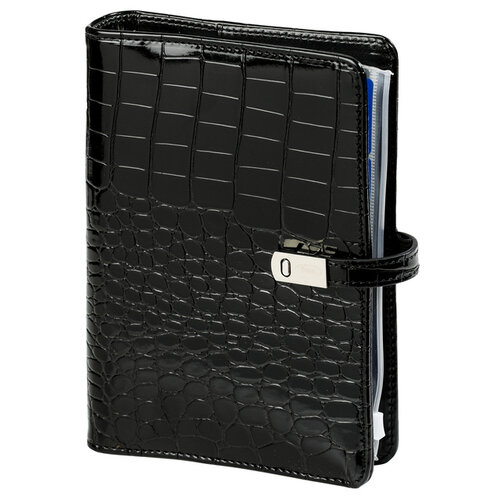 Kalpa Organiseur Kalpa Personal avec agenda 2025-2026 7j/2p Croco noir