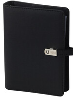 Kalpa Organiseur Kalpa peronal inclusif agenda 2025-2026 7 jours/2 pages nervuré noir