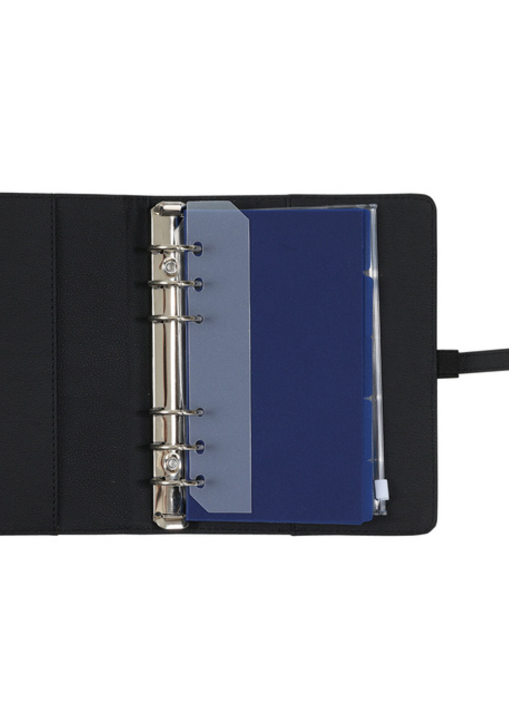 Kalpa Organiseur Kalpa peronal inclusif agenda 2025-2026 7 jours/2 pages nervuré noir