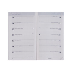 Recharge agenda 2026 Brepols Breplan 7 jours/1 page