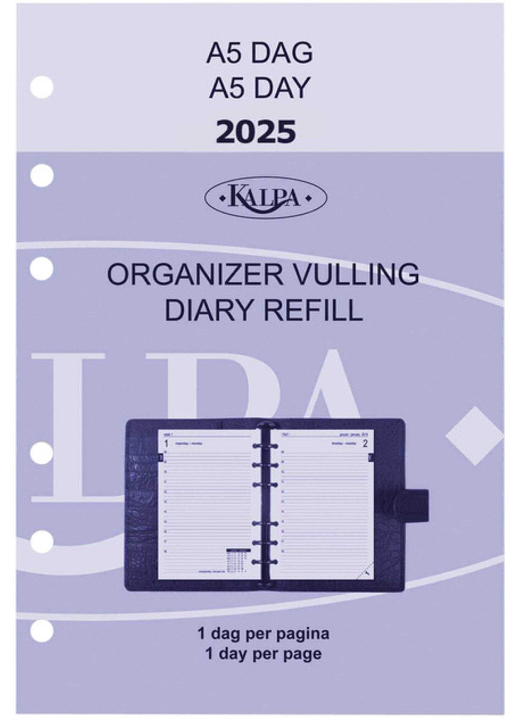 Kalpa Recharge Agenda 2026 Kalpa A5 1 jour/1 page