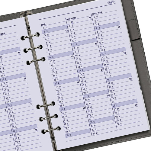 Kalpa Recharge Agenda 2026 Kalpa A5 1 jour/1 page