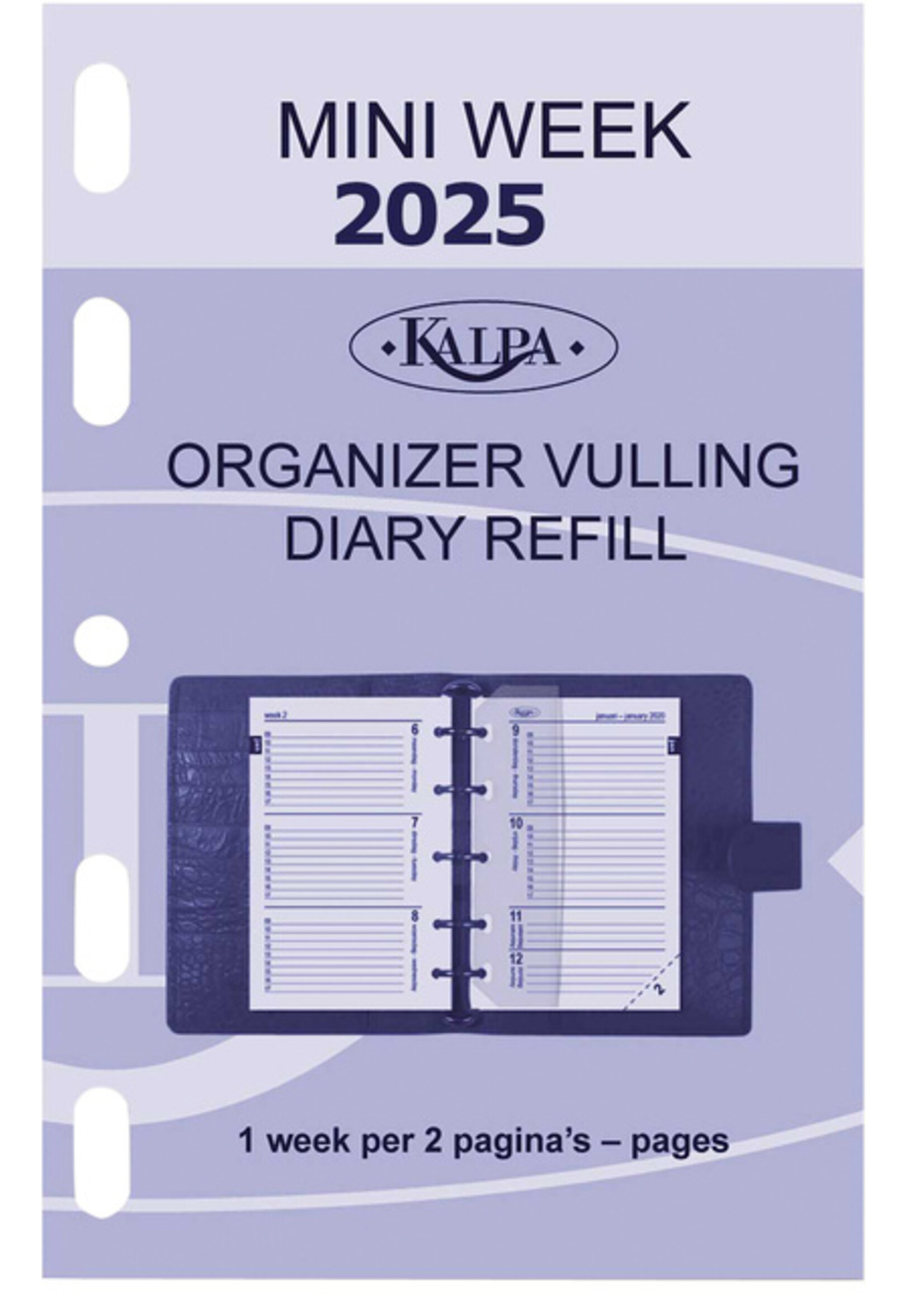 Kalpa Recharge agenda 2026 Kalpa Mini 7 jours/2 pages