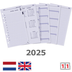 Agendavulling 2025 Kalpa Personal 1dag/1pagina