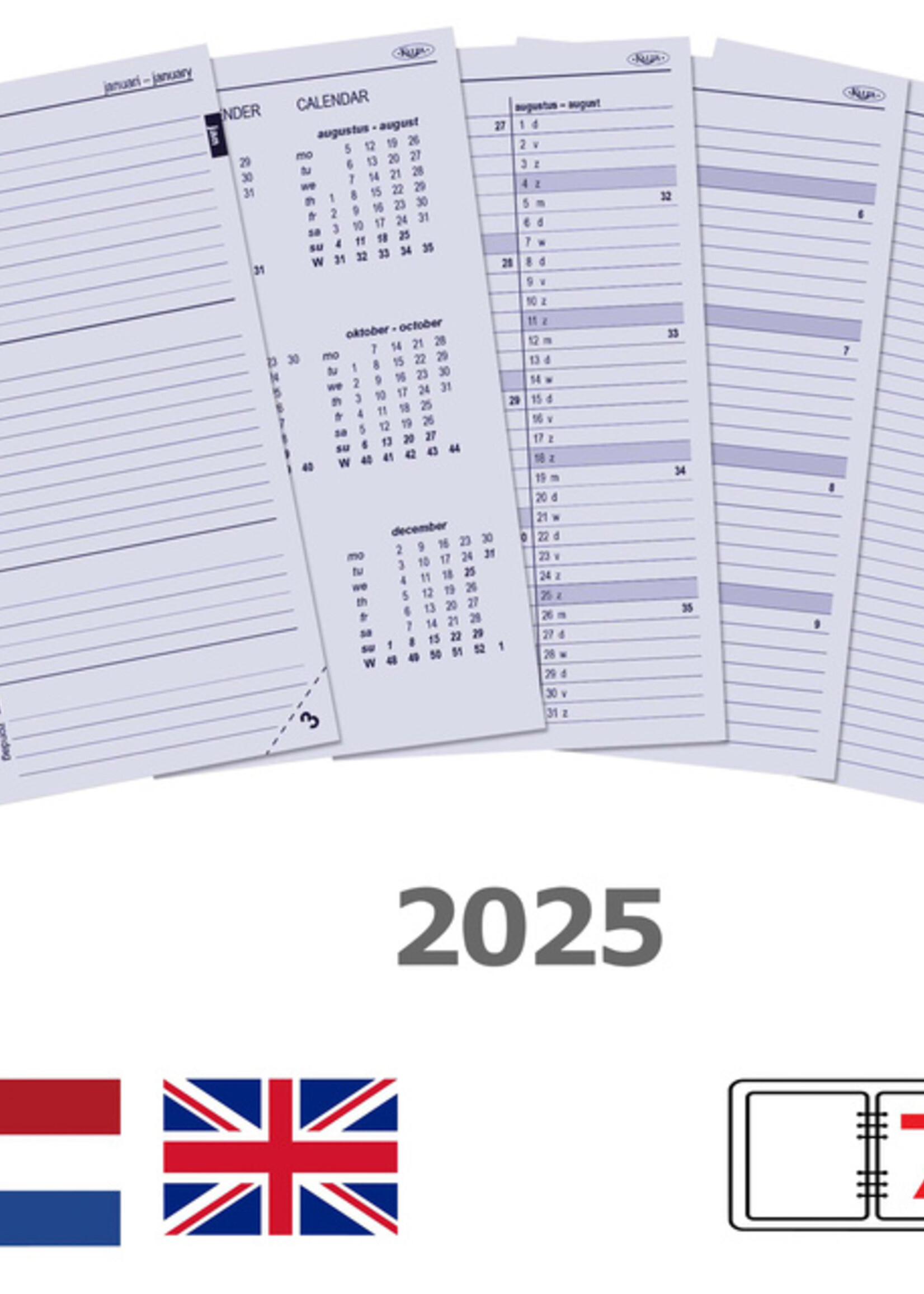 Kalpa Recharge agenda 2026 Kalpa Personal 7 jours/2 pages