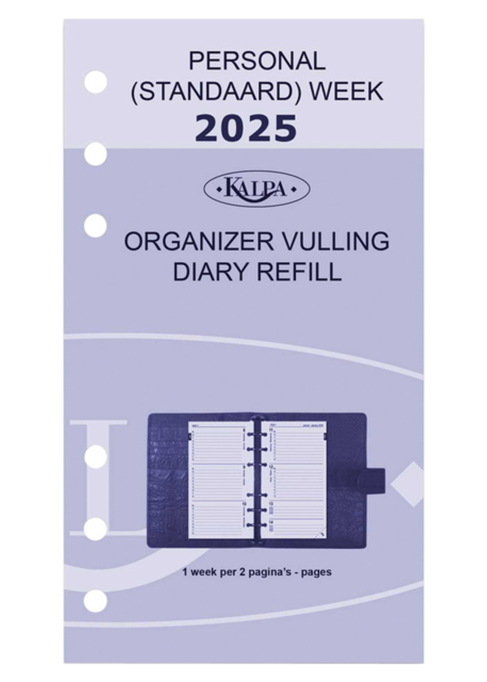 Kalpa Recharge agenda 2026 Kalpa Personal 7 jours/2 pages