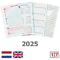 Kalpa Recharge agenda 2025 Kalpa Personal Fleurs 7 jours/2 pages