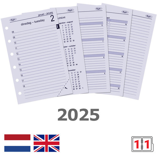Kalpa Agendavulling 2026 Kalpa Pocket 1dag/1pagina