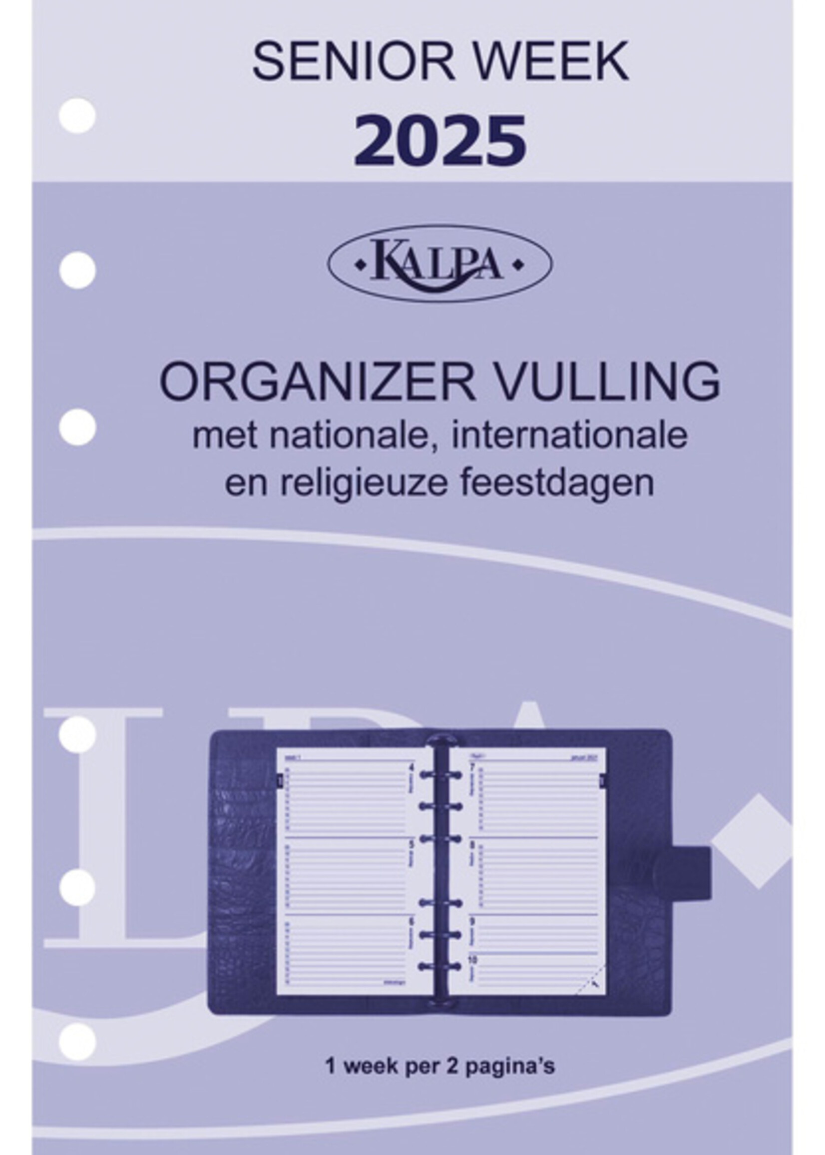 Kalpa Agendavulling 2026 Kalpa Senior 7dagen/2pagina's