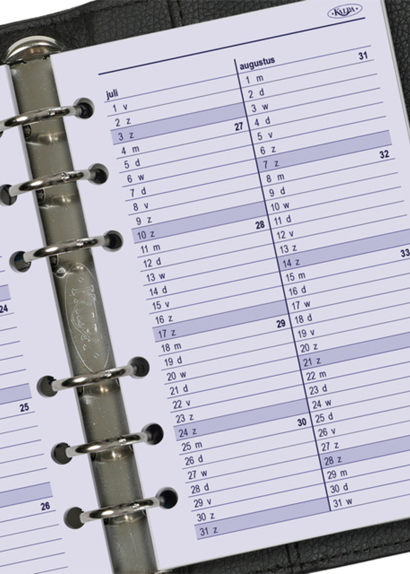 Kalpa Agendavulling 2026 Kalpa Senior 7dagen/2pagina's