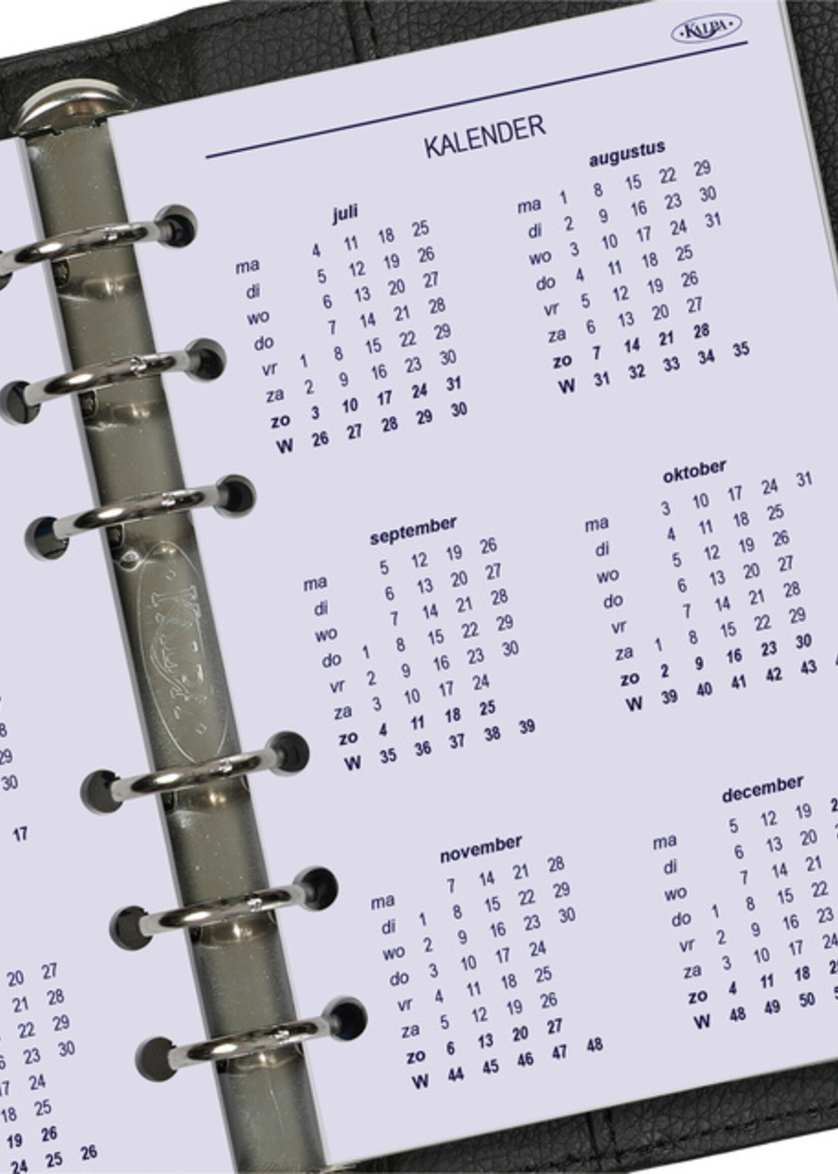 Kalpa Agendavulling 2026 Kalpa Senior 7dagen/2pagina's