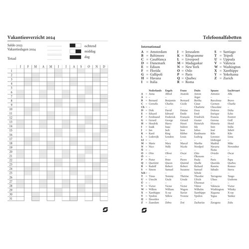 Succes Agendavulling 2025 Succes Mini 1dag/1pagina