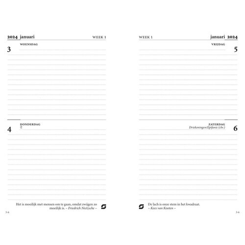 Succes Agendavulling 2026 Succes Mini 4dagen/2pagina's