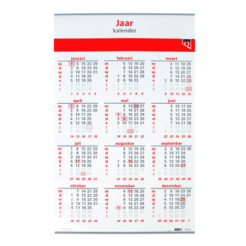 Quantore Jaarkalender 2026 Quantore
