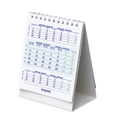 Calendrier de table 3 mois 2026 Brepols 10,5x13cm