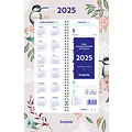 Brepols Calendrier semainier 2026 Brepols 190x130mm 7 jours/1 page spirale Fantasy assorti